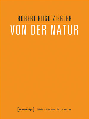 cover image of Von der Natur